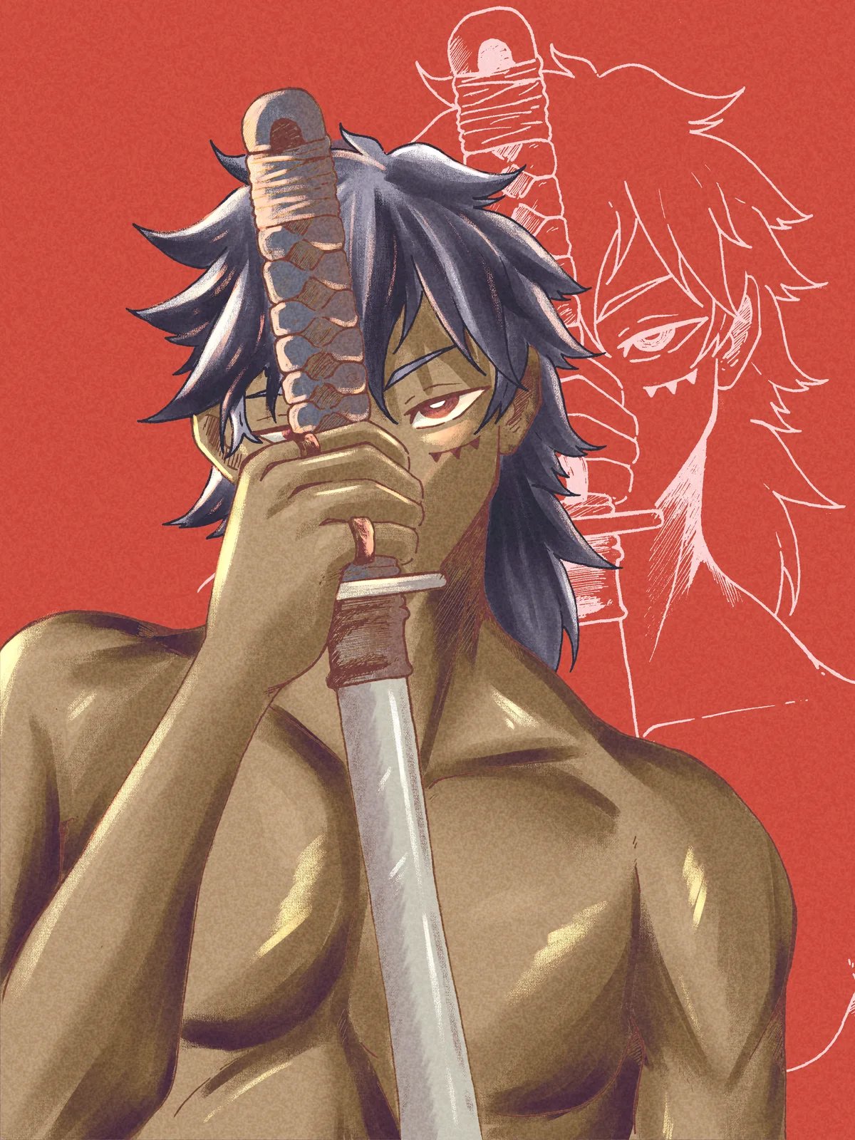 Illustration manga de Cata 2